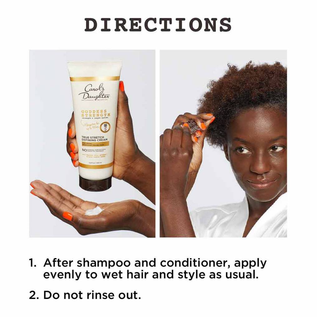 Carol's Daughter Goddess Strength True Stretch Curl Defining Cream with Castor Oil