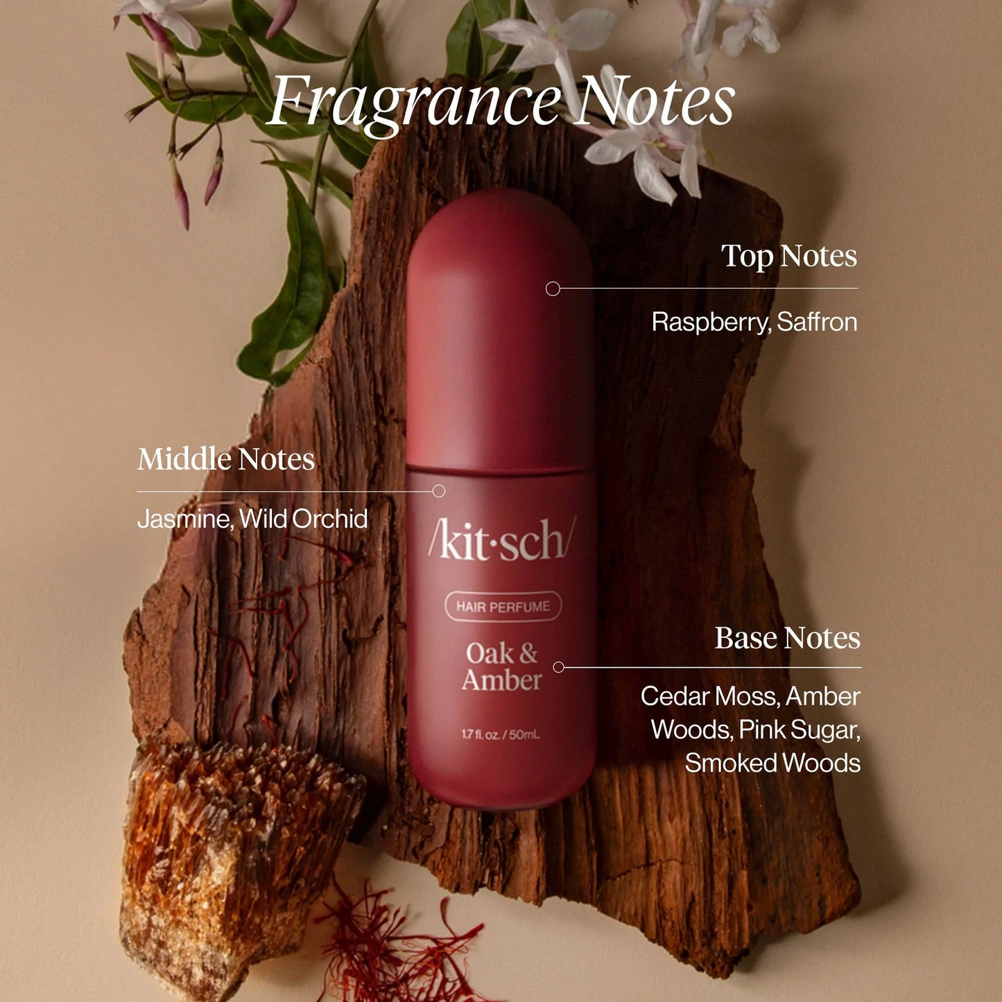 Kitsch Oak & Amber Hair Perfume 50ml