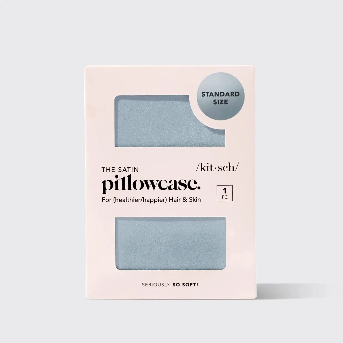 Satin Pillowcase Standard - Haze Blue