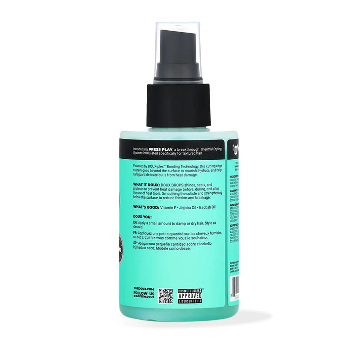 The Doux Doux Drops Bonding Polish Silkening Anti-Humidity Spray with Heat