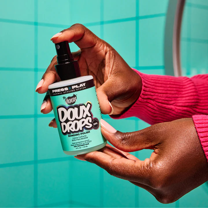 The Doux Doux Drops Bonding Polish Silkening Anti-Humidity Spray with Heat