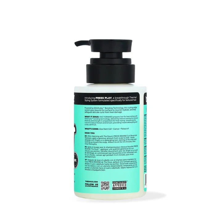 The Doux Fast Forward Heat Prep Conditioner for Heat Styling - Smoothing